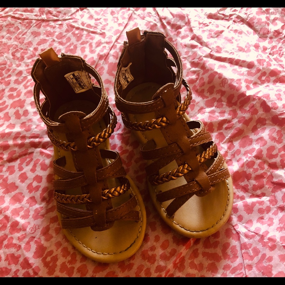 Toddler gladiator sandal from carters